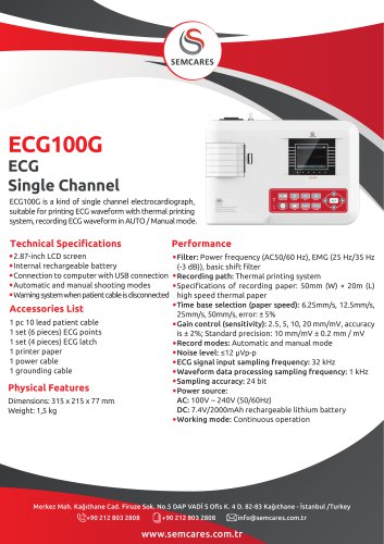 ECG100G FLYER