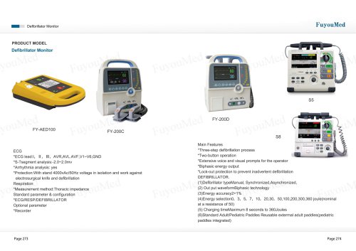 Defibrillator Monitor