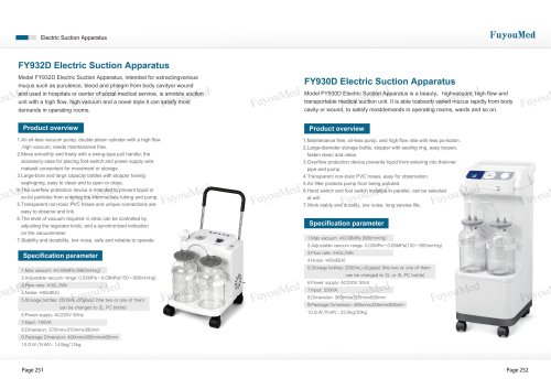 Electric Suction Apparatus