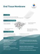 Biosis Buccal Tissue Matrix SIS-ORP-2L series