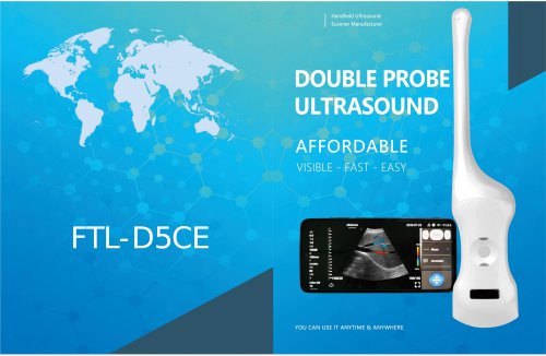 Fatali Medical Handheld Wireless Ultrasound Machine FTL-D5CE