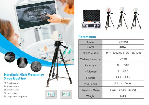 Yueshen Handheld High-Frequency X-Ray Machine KPS360