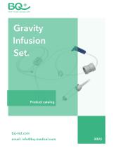 BQ Gravity Infusion Set BQ190016