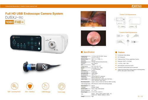 Dajing Medical Full HD Endoscope Camera System DJSXJ-IIa