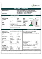 Datenblatt Armhebelspender SD2005/SD2010 - 1