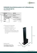 Datenblatt Desinfektionssäule SD115 - 2