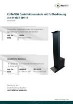 Datenblatt Desinfektionssäule SD115 - 3