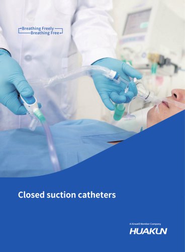 Closed suction catheters