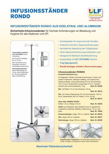 Infusionsständer RONDO