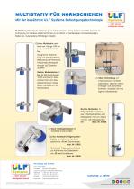 Multistativ / Infusionsstativ für Normschienen - 3