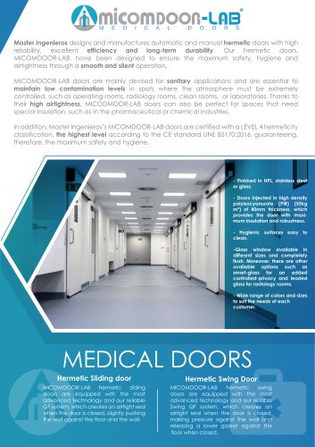 MEDICAL DOORS