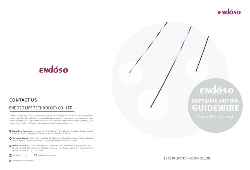 Endoso Disposable ureteral guidewire YS-G