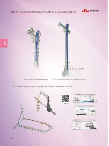 KTO® PFNA Gamma IntramedullaryNail System