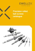 Precision rolled ball screws catalogue