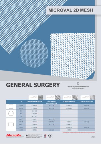 GENERALSURGERY MICROVAL2D MESH