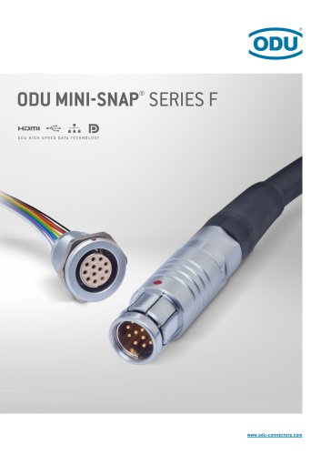 ODU MINI-SNAP® SERIES F