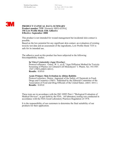 3M™ Medical Hook Fastener 7335