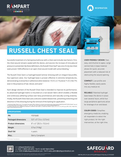 RUSSELL CHEST SEAL
