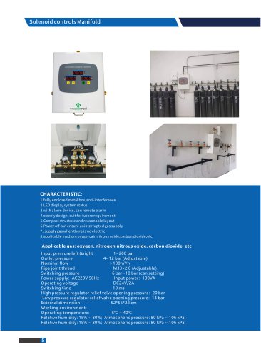 LTD Solenoid controls Manifold-CLEAR-HLP-DH1