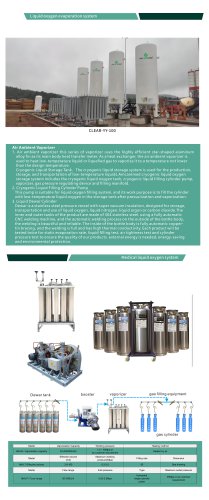 Weclearmed liquid oxygen system CLEAR-YY-100