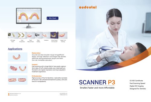 Audental Intraoral Scanner Catalog