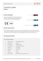 Concentric needles