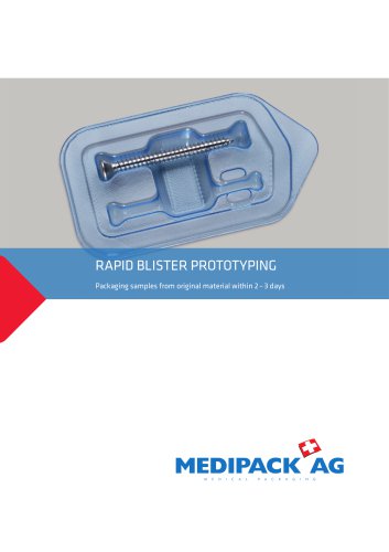 RAPID BLISTER PROTOTYPING
