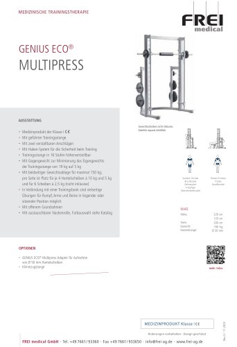 GENIUS ECO® MULTIPRES