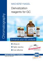 Macherey Nagel Derivatization Reagents for GC