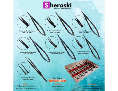 Needle Holders and Scissors
