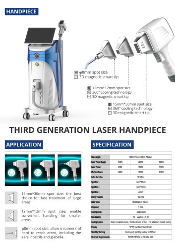 Stelle Laser-1200W Diode Laser Hair Removal Machine-LD1-A2