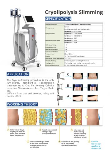 Stelle Laser-Cryolipolysis Body Slimming Machine-CSL1