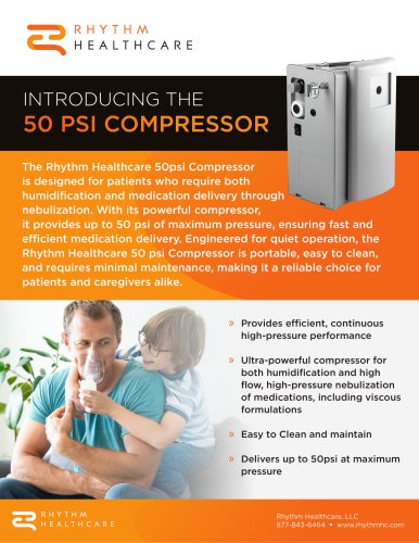 INTRODUCING THE 50 PSI COMPRESSOR