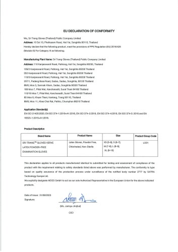 PPE UK Declaration of Confidentiality