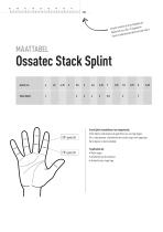 Ossatec Stack Splint