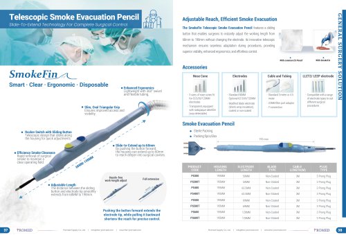 Smoke Evacuation Pencil_Promed Supply