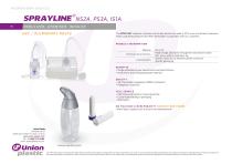 SPRAYLINE® NS2A, PS3A, IS1A