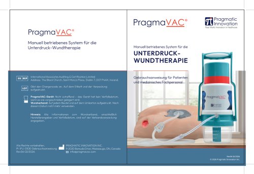 PragmaVAC® Gebrauchsanweisung