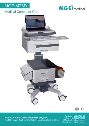 Medical Computer Cart MGE-MT8D