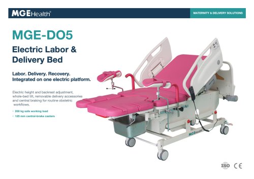 MGE-DO5 Electric Labor & Delivery Bed
