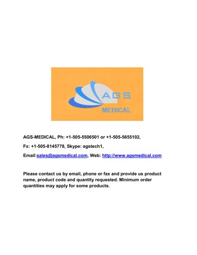 brochure for Audiometry Tools and Equipment