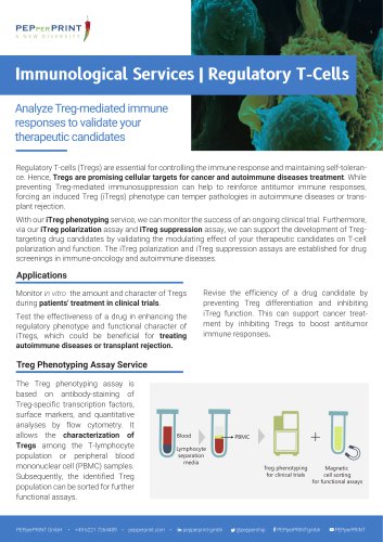 Immunological Services | Regulatory T-Cells