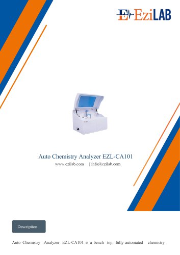 Auto Chemistry Analyzer EZL-CA101