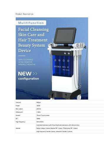 Chengji Facial Care CJ-SK-1