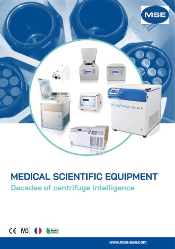 CENTRIFUGE PRODUCT CATALOGUE