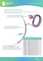 BECKDAL EMG endotracheal tube ET series