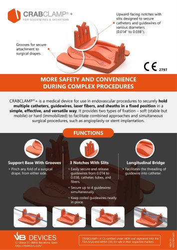 CRABCLAMP+ Flyer