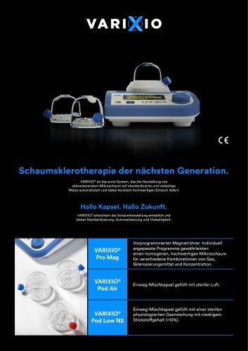 VARIXIO Brosch&uuml;re