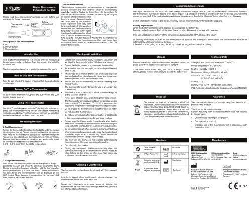 Digital Thermometer