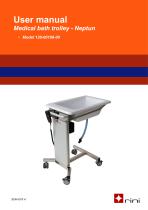 Medical bath trolley - Neptun